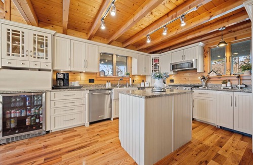 Island Falls House | Pleasant View Luxury Off-Grid Estate with Hot Tub, Gym & Direct ATV Access