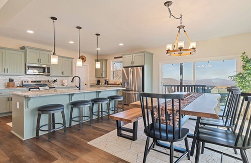 Waynesville House | Private 6-Acre Mountain Resort -Theater, Game Room, Hot Tub. Flat Yard Sleeps 18