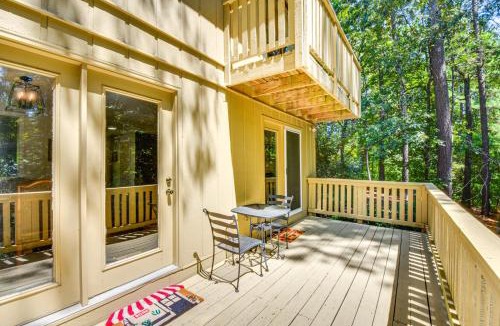 Salem House | Private Balcony: Lake Keowee Home w/Pool Access