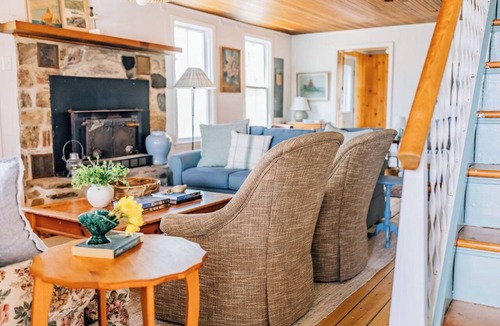 Orrs Island Cottage | Private Waterfront Access, 1890s Cottage, Thoughtfully Renovated, Curated Design