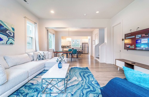 Sugar Creek House | Quiet Charlotte Home, Sleeps 8, Near Uptown