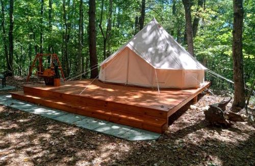 Singers Glen Other | Remote Equipped Bell Tent Surrounded by Nature with Great Hiking Trails in Virginia
