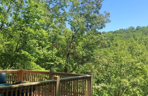 Dahlonega House | River with private beach, wineries, hot tub, and a great place for celebrations.