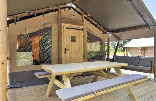 New River Cabin | Riverfront Safari Tent Near Virginia Tech