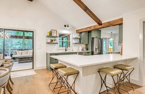 Cashiers Cottage | Sapphire Home w/Fireplace Near Skiing & Hiking!