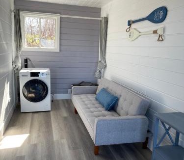 Commercial Cross House | Serene Cove Retreat Cottage- Blue