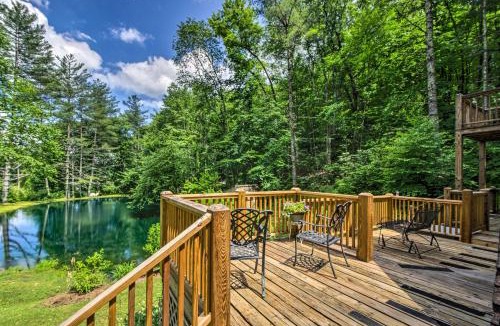 Todd House | Serene Todd Getaway w/Private Pond & Creek Views!