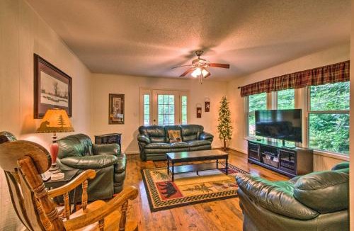 Todd House | Serene Todd Getaway w/Private Pond & Creek Views!