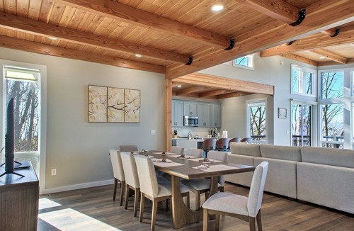 Royal Pines House | Skyline Ridge | Modern New Build with Long Range Blue Ridge Mountain Views in Arden