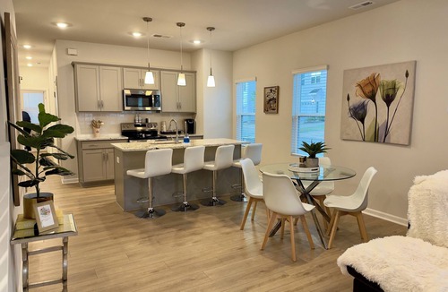 Toddville Road House | Sloan Garden House: Modern Townhome Near South End