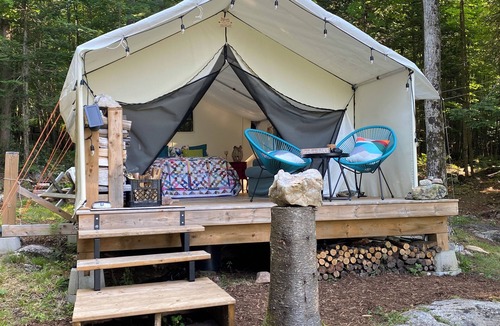Broadbent RV Rental | Sound of Silence off-grid Glamping in Muskoka