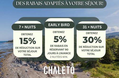 Ferme-Neuve Ski Chalet | Spa & Nature - Asini-Nibi