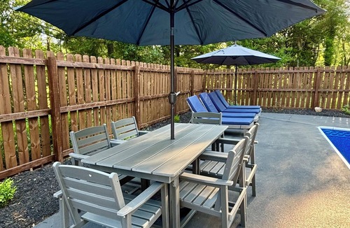 Anderson House | Spacious Lake House with Private Pool, Hot Tub, Game Room, Fire Pit, Dock