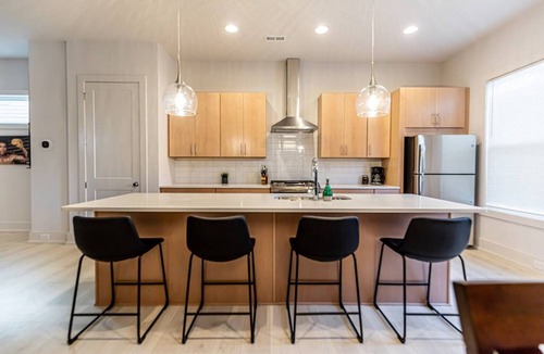 Sugar Creek House | Sports Themed Home Across From Park! 3 Bedrooms!