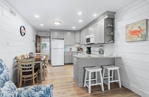 North Myrtle Beach Condo | Steps from the Sand! Oceanfront condo in Cherry Grove