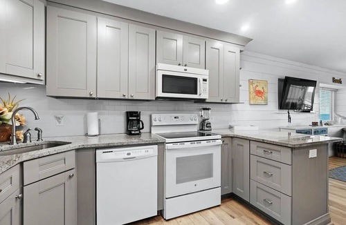 North Myrtle Beach Condo | Steps from the Sand! Oceanfront condo in Cherry Grove