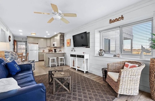 North Myrtle Beach Condo | Steps from the Sand! Oceanfront condo in Cherry Grove