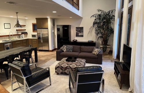 Aiken Cottage | Stunning and private mid-century modern inspired cottage nestled in the woods.