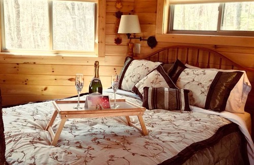 Hico Cabin | Stunning Tree House Rental in the Forest near Beckley, West Virginia