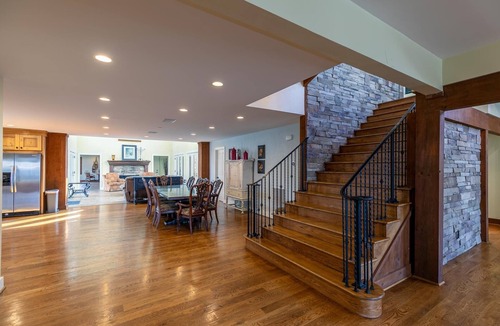 Boone House | Sunnyside Farm - large home with stunning views, hot tub, game room
