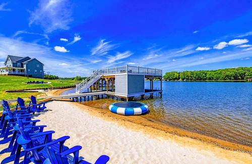 Mineral House | Sunrise Point Lakefront Lake Anna, Beach, Dock