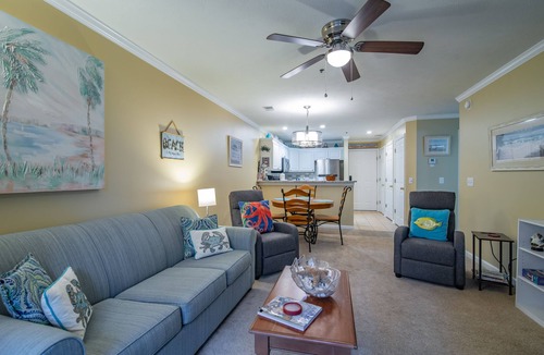 Pawleys Island Condo | TB 54K Sweet 2nd Floor 2 Bedroom 2 Bath Condo in True Blue