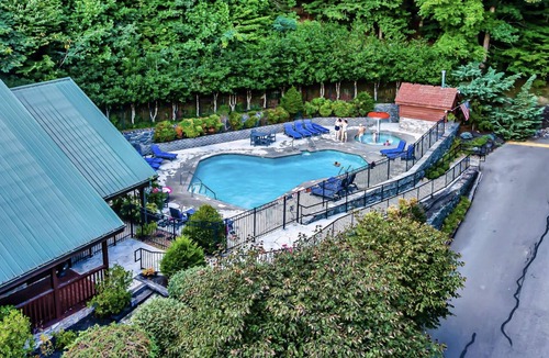 Black Bear Falls Cabin | The Adventure Lodge Located in Black Bear Falls Resort with 3 King Suites!