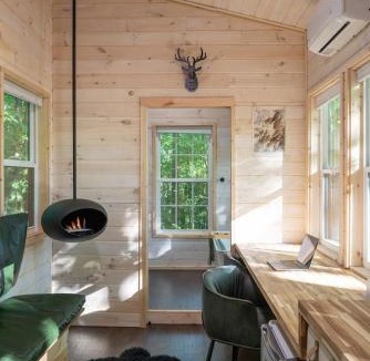 Sylva Apartment | The Evergreen - Serene, Romantic Getaway, Outdoor Shower, and Hiking