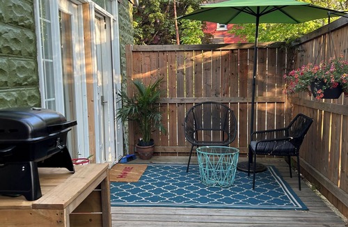 Sudbury Apartment | Tiny home in the heart of the city. Private patio and pet friendly