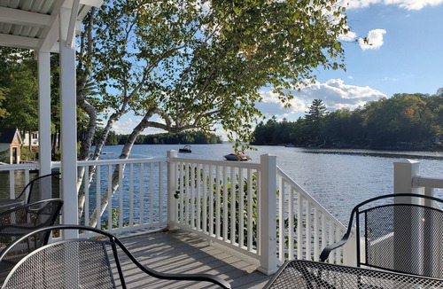 South Casco House | Tranquil, Serene Sebago Lakefront House on 2 Wooded Acres - 300ft Waterfront!