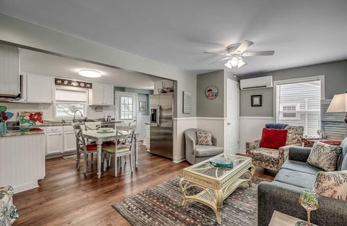 Cherry Grove Beach House | Ultimate vacay home, walk to beach, fenced in yard