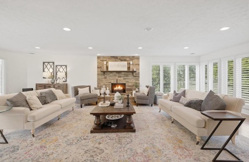 Nashville House | Unwind by the Fireplace in North Nashville home