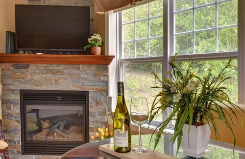 Piedmont Condo | View on the mountain, in the heart of St-Sauveur - studio