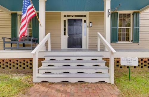 Edenton House | Walk to Downtown: Historic Home in Edenton’s Heart