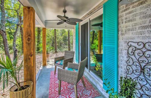 Atlantic Beach House | Walk to Ocean: Home w/Fire Pit in Atlantic Beach