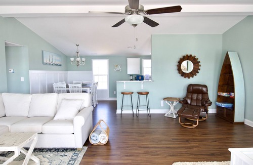 Cedar Point House | Water View Home – Private Boat Ramp – Dog Friendly