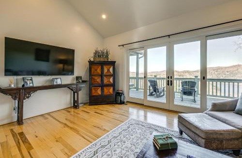 Cullowhee House | Water Views! Group-Friendly Lake Glenville Home