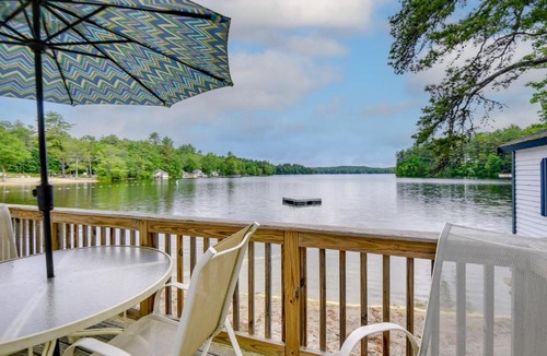 Gray House | Waterfront Gray Home w/Furnished Deck & Fire Pit!