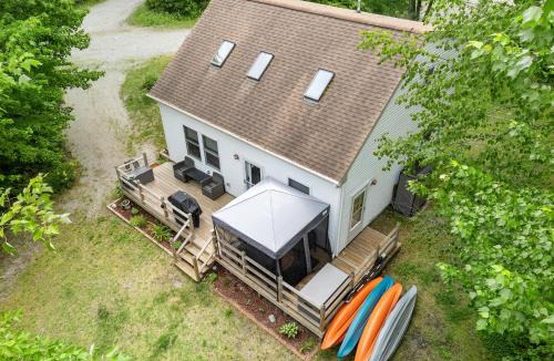 Mariaville House | Waterfront home on Graham Lake with kayaks, bikes, firepit & fireplace