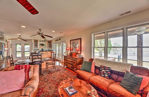 Belhaven House | Waterside Belhaven House & Cottage w/Porch & Dock