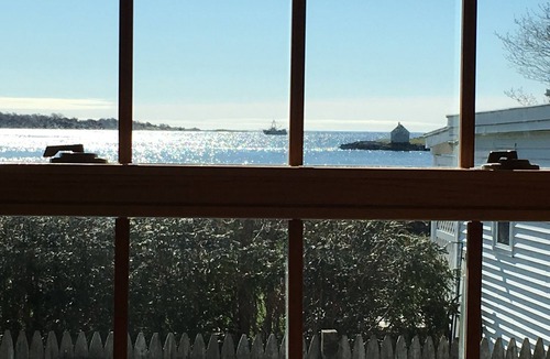 Willard Apartment | Willard Beach Get Away - Dog Friendly - Steps from the shore!