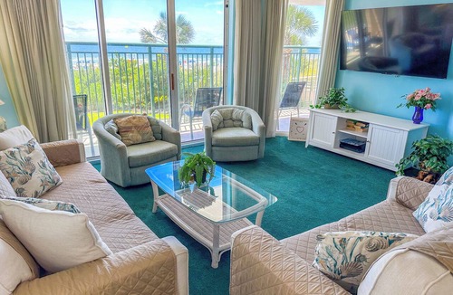 Windy Hill Condo | Windy Hill Dunes 105! 1st floor, 3 BR Premium Ocean Front Condo. Book your vacation today!