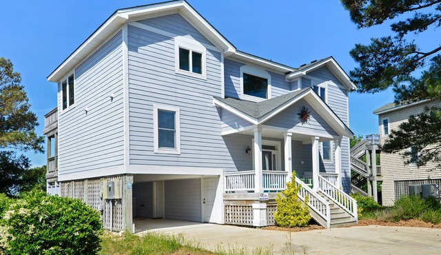 1562 - Coucher Du Soleil - Soundfront Corolla Retreat w/Pool & Hot Tub