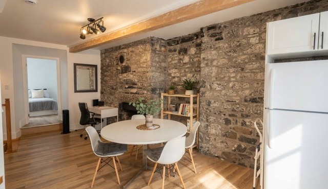 2 Renovated Bedrooms | Historic + Modern Charm in the Heart of Old Quebec