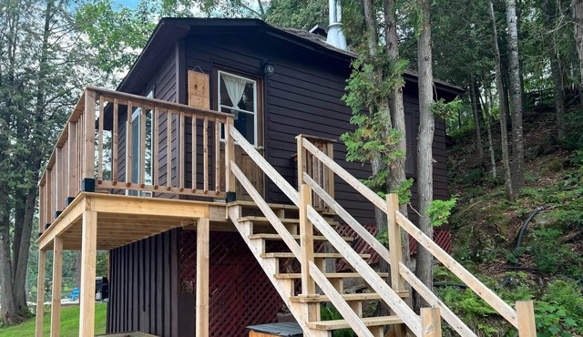 [# 3 The Wolf] A log loft.