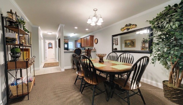 3BR Helen condo with 2 hot tubs, fireplace, riverfront deck