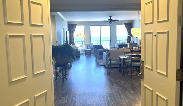 4 Bedroom 3 Bath DIRECT OCEAN FRONT! 2800 sq ft. Large ocean front balcony.
