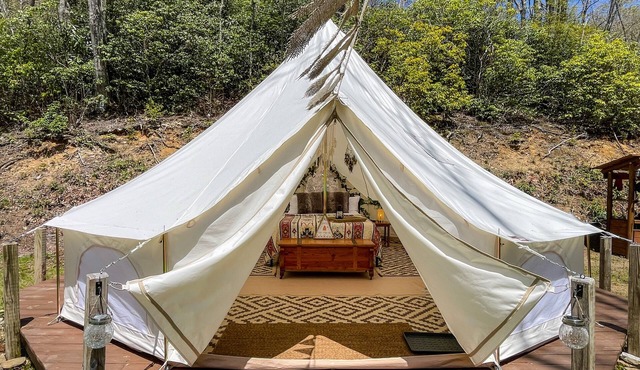 4200ft Luxury Stargazing Glamping Haven, Ultra-Private, Near BRP