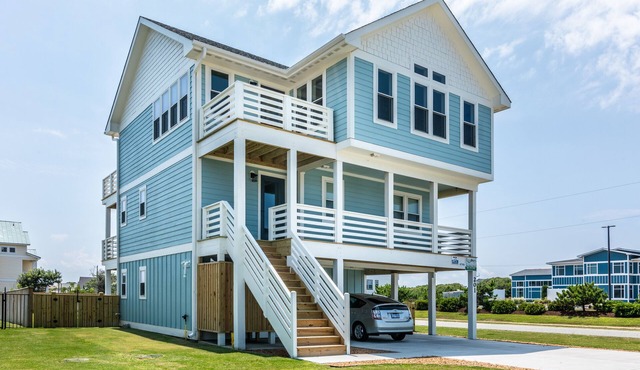 4746- Sandy Feet Retreat - Oceanside Kitty Hawk Retreat w/Pool