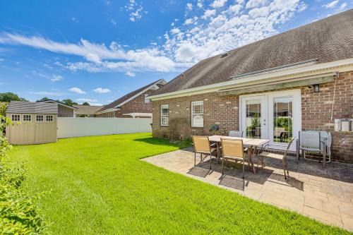 5 Mi to Rocky Mount Mills: Modern Retreat w/Patio